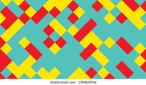 Abstract background from multi-colored shaped rhombus. Background for design.