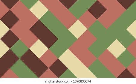 Abstract background from multi-colored shaped rhombus. Background for design.