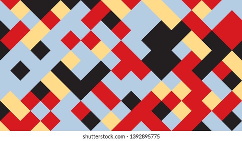 Abstract background from multi-colored shaped rhombus. Background for design.