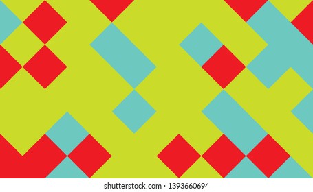 Abstract background from multi-colored shaped rhombus. Background for design.