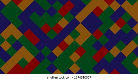 Abstract background from multi-colored shaped rhombus. Background for design.