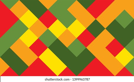 Abstract background from multi-colored shaped rhombus. Background for design.
