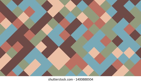 Abstract background from multi-colored shaped rhombus. Background for design.