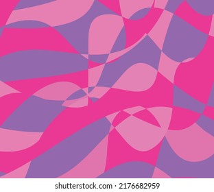 abstract background of multicolored smooth geometric shapes