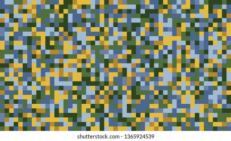 Abstract background from multi-colored squares. Background for design.