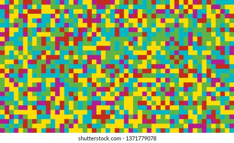 Abstract background from multi-colored squares. Background for design.