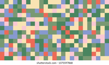 Abstract background from multi-colored  squares. Background for design.