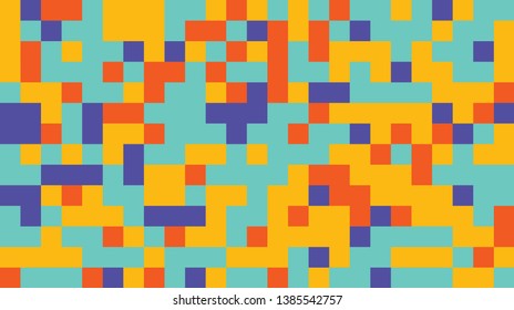 Abstract background from multi-colored  squares. Background for design.