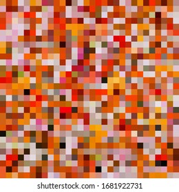 Fondo abstracto de cuadrados multicolor. Mosaico geométrico.