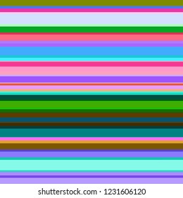 Abstract background multicolored striped seamless pattern.