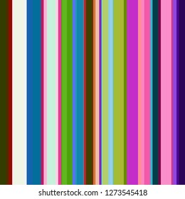 Abstract background multicolored striped seamless pattern.
