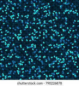 Abstract background of multicolored teardrop shaped figures. Vector illustration