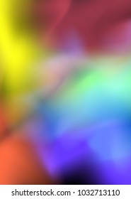 abstract background of multi-colored transparent smoke on a black background. holographic textures for cover, brochure, flyer, poster, invitation, stylish design.