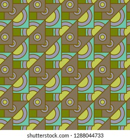 Abstract background - multicolored trend seamless pattern.