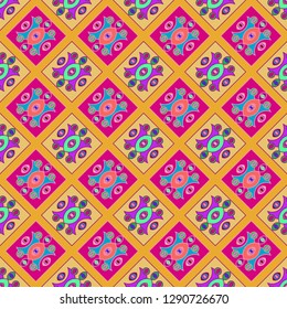 Abstract background - multicolored trend seamless pattern.
