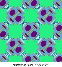 Abstract background - multicolored trend seamless pattern.