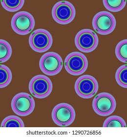 Abstract background - multicolored trend seamless pattern.