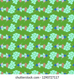 Abstract background - multicolored trend seamless pattern.