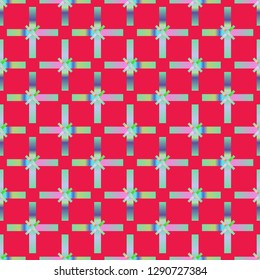 Abstract background - multicolored trend seamless pattern.