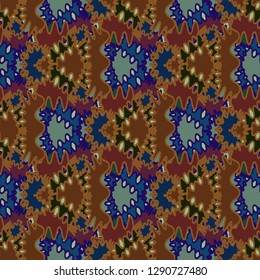 Abstract background - multicolored trend seamless pattern.