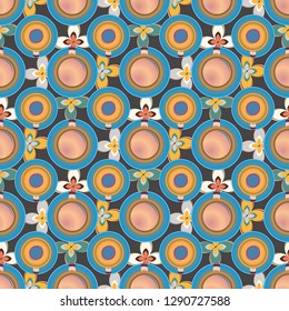 Abstract background - multicolored trend seamless pattern.