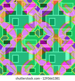 Abstract background - multicolored trend seamless pattern.