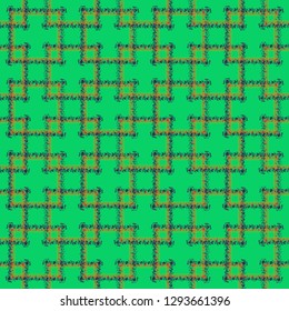 Abstract background - multicolored trend seamless pattern.