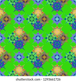 Abstract background - multicolored trend seamless pattern.