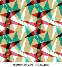 Abstract background - multicolored trend seamless pattern.
