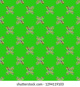 Abstract background - multicolored trend seamless pattern.