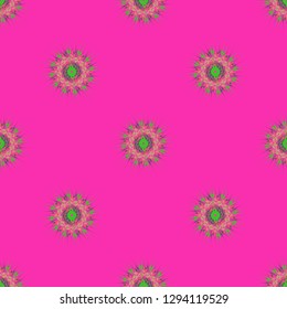 Abstract background - multicolored trend seamless pattern.