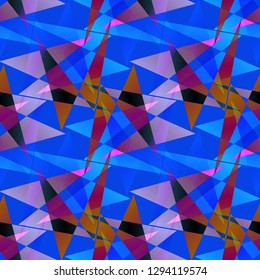 Abstract background - multicolored trend seamless pattern.