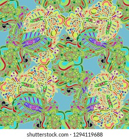 Abstract background - multicolored trend seamless pattern.