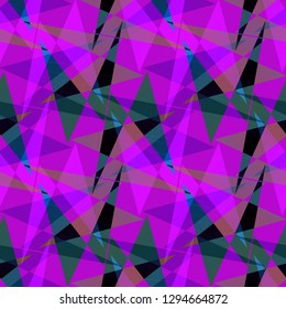 Abstract background - multicolored trend seamless pattern.