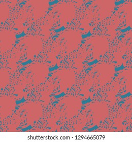 Abstract background - multicolored trend seamless pattern.