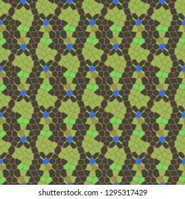 Abstract background - multicolored trend seamless pattern.