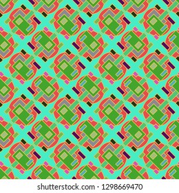 Abstract background - multicolored trend seamless pattern.