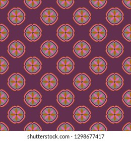 Abstract background - multicolored trend seamless pattern.