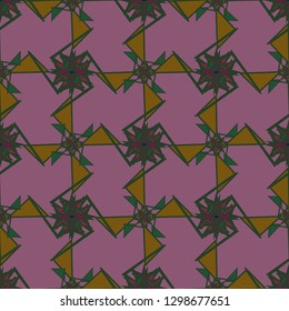 Abstract background - multicolored trend seamless pattern.