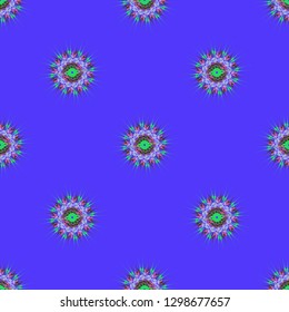 Abstract background - multicolored trend seamless pattern.