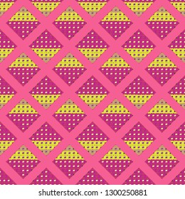 Abstract background - multicolored trend seamless pattern.