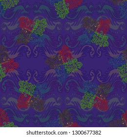 Abstract background - multicolored trend seamless pattern.