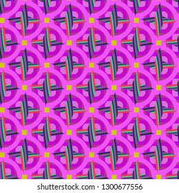 Abstract background - multicolored trend seamless pattern.