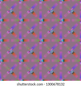 Abstract background - multicolored trend seamless pattern.