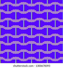 Abstract background - multicolored trend seamless pattern.