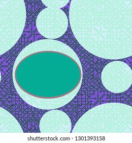 Abstract background - multicolored trend seamless pattern.