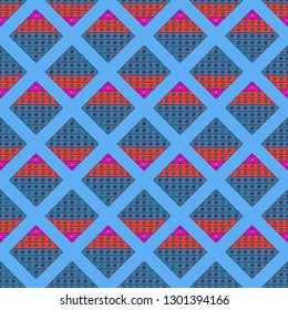 Abstract background - multicolored trend seamless pattern.
