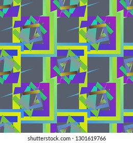 Abstract background - multicolored trend seamless pattern.