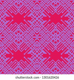 Abstract background - multicolored trend seamless pattern.