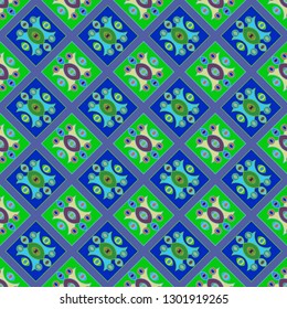 Abstract background - multicolored trend seamless pattern.